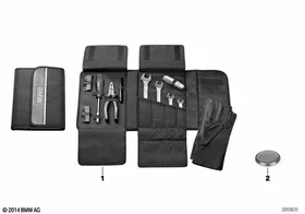 Driver utility set — BMW E36 factory diagram