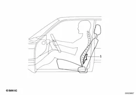 Supplementary set support lordosis — BMW E36 factory diagram