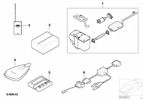 Installing set independ.heater/ventilat. — BMW E36 factory diagram