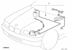Cruise control — BMW E36 factory diagram