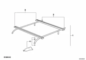 Base support system — BMW E36 factory diagram