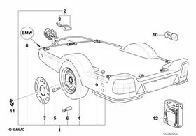 Tag — BMW E36 factory diagram
