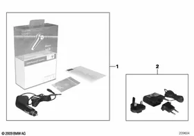 BMW Bluetooth headset — BMW E36 factory diagram