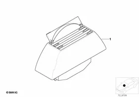 CD box — BMW E36 factory diagram