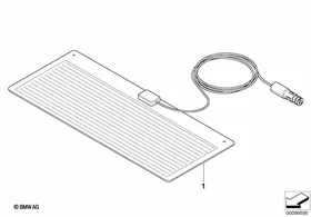 Battery charger — BMW E36 factory diagram