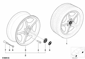 Z-star (styl.35) — BMW E36 factory diagram