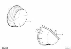 Microfiltre/microfiltrecover — BMW E36 factory diagram