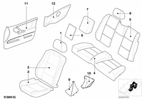 Individual series Fashion — BMW E36 factory diagram