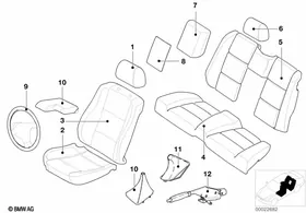 Individual series variant 3, PA253 — BMW E36 factory diagram