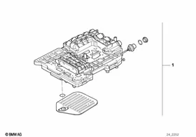 A5S310Z control valve assy — BMW E36 factory diagram