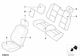 Individual series 97 GB, PA212 — BMW E36 factory diagram
