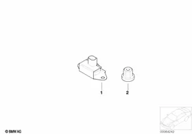 Sensors — BMW E36 factory diagram
