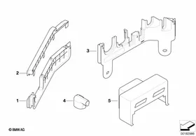 Various parts, wiring harness repair — BMW E36 factory diagram