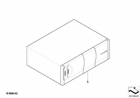 CD player/changer Alpine w/I-Bus — BMW E36 factory diagram