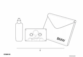 Cleaner / cassette deck — BMW E36 factory diagram