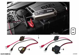 Charging equipment — BMW E36 factory diagram